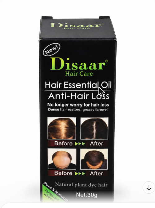 Disaar Sérum Capilar Anticaída – Aceite Esencial para el Cuero Cabelludo