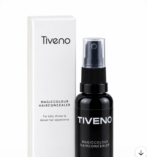 Tiveno MagicColour – Concealer Capilar en Spray para Cabello con Apariencia Más Densa